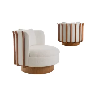 POLTRONA CORAL GIRATÓRIA